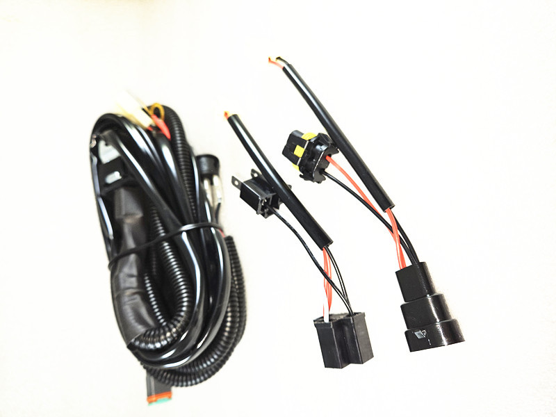 LED Driving Lights Wire Harness Loom Kits suit Light Bars or Spot Lights