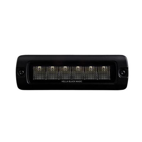 LED Mini Light Bar 6.2" Flood Flush Mount 10-30V 30W 6 LED 1600LM IP69