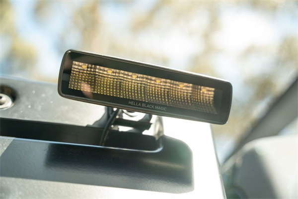 Hella Black magic LED mini light bars, LED work light  6.2" Flood 10-30V 30W 6 LED 1600LM