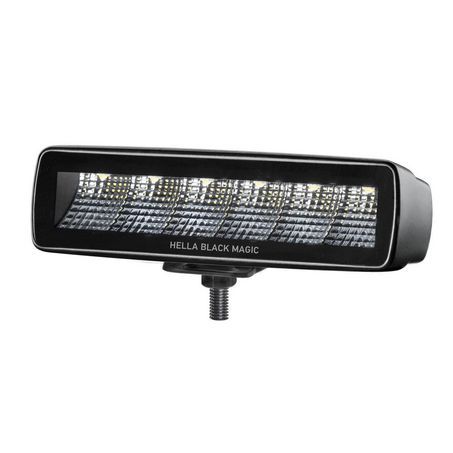 Hella Black magic LED mini light bars, LED work light  6.2" Flood 10-30V 30W 6 LED 1600LM