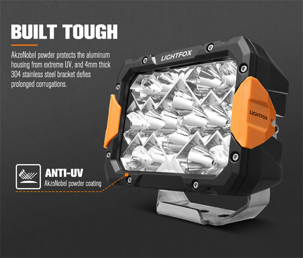 Lightfox Pegasus 9inch LED Driving Light 1Lux@906M IP68 13,400 lumen