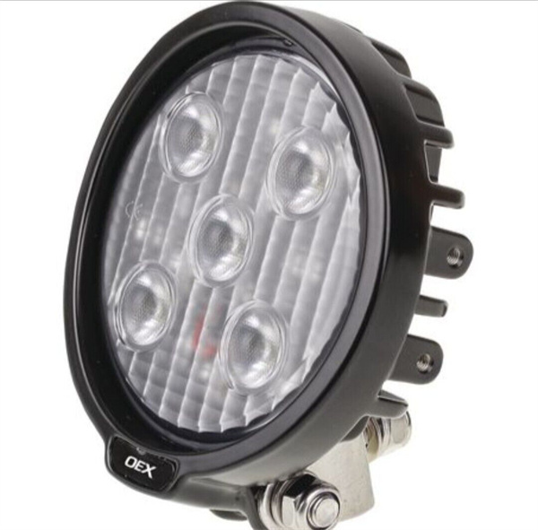 OEX LED Work Light Round - 131 x 110 x 44mm - CISPR 25 Rated - Heavy Duty