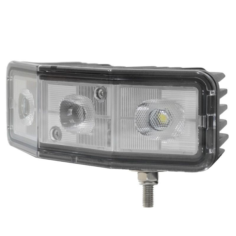 30W LED Curved Work / Reverse Light  120° Wide Flood Beam