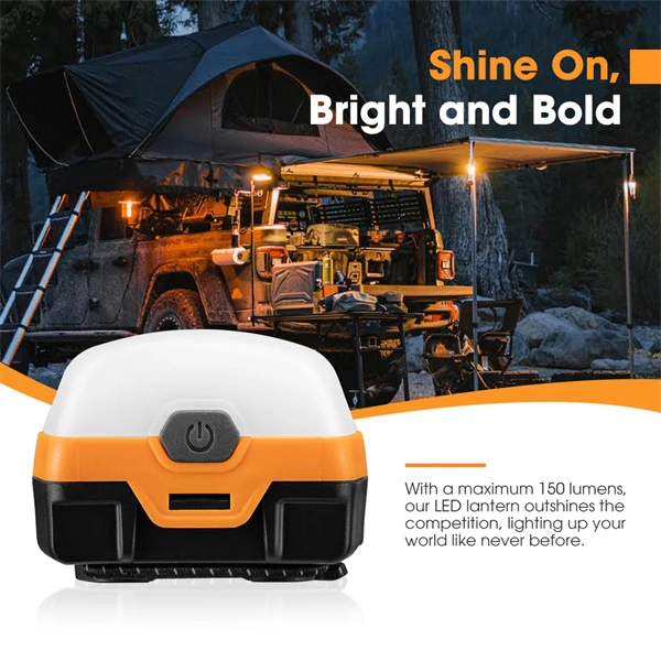 San Hima 4x Dual Colour Camp Light LED Lantern with Inbuilt Lithium Battery - 2 Years warranty