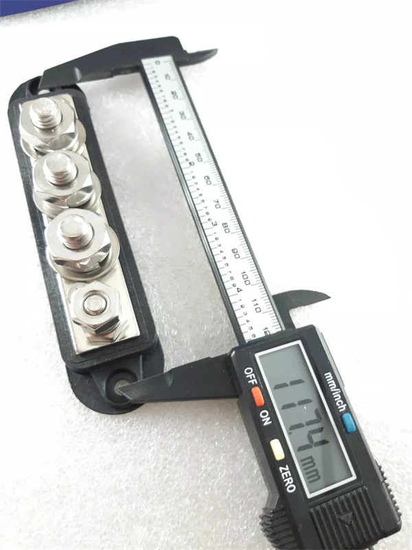 Negative Bus Bar 4 Stud Stainless Steel Marine or Automotive 210 Amp - Free Post