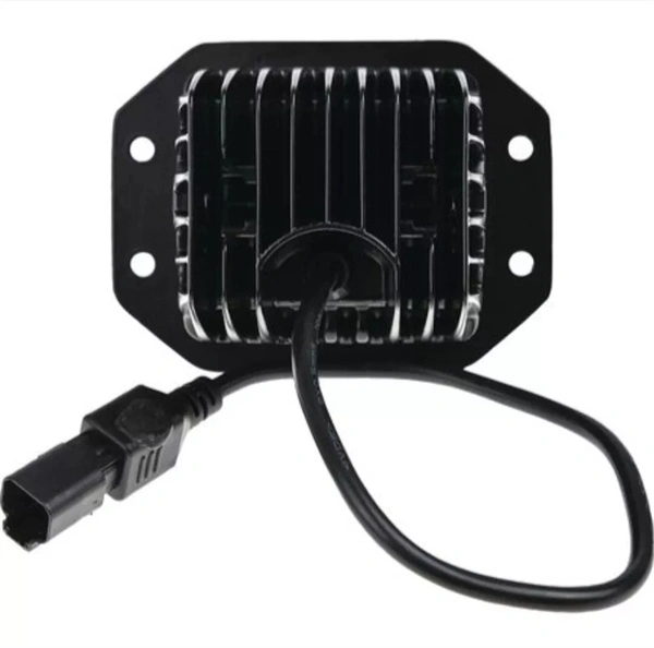 LED Work Light Flush Mount Wide Beam Drivetech 4x4 - 121 x 90 x 73mm