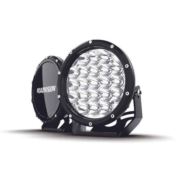 Roadvision Pair 7 Inch  LED Driving Spotlights 11-32vDC IP68 Spot Beam Covers