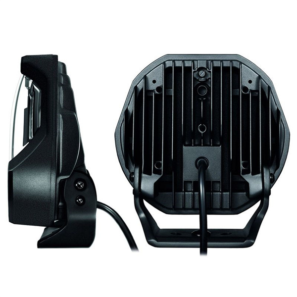 Pair LED 9 Inch Driving Light Kit Features DRL & Park Light Comes With Wiring Harness