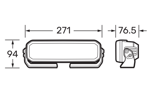 Narva EX2 10 Inch LED Double Row Light Bar with the DIY 4WD