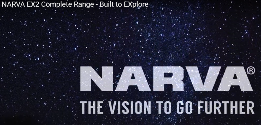 Narva EX2 10 Inch LED Double Row Light Bar with the DIY 4WD