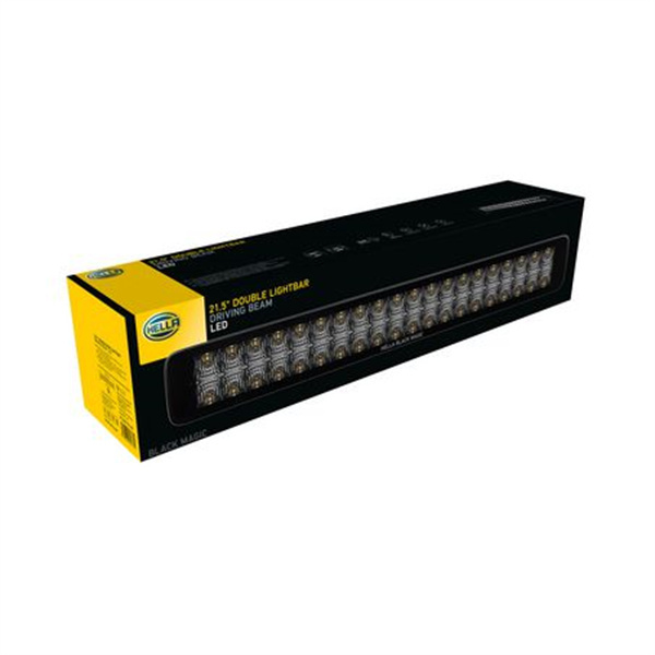 Hella Black Magic 21.5" Double Row LED Light Bar 10-30V 270W 40 LEDs IP69K 11000LM 5700K -1FJ358176401
