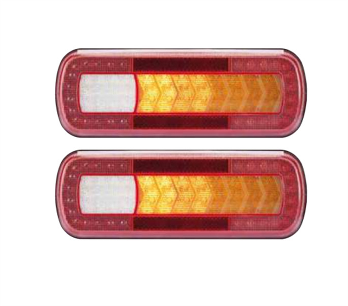 2 x Roadvision led Sequential Combination Rear Lights 283x100mm
