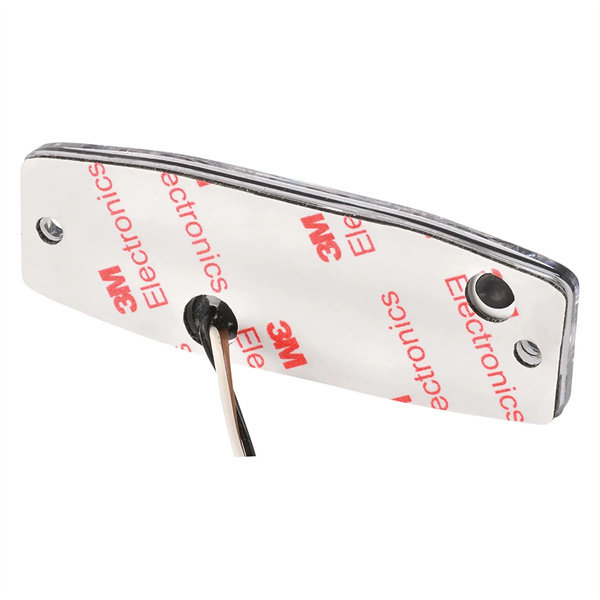 Narva 12/24V Low Profile W/Light Amber Light High Powered Low Profile LED Warning Light (Amber)