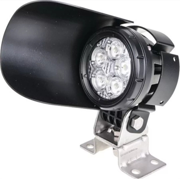 OEX LED Truck Mirror Light with Shield 12v 24v Loading LED Light - Mirror Mount LED