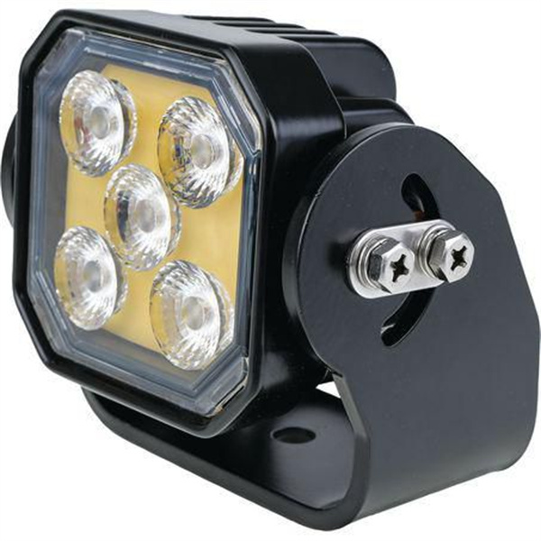LED Work Light Flood Beam 12v 24v - Industrial Mining Lamp - 110 x 122 x 78mm - 3 Years Warranty