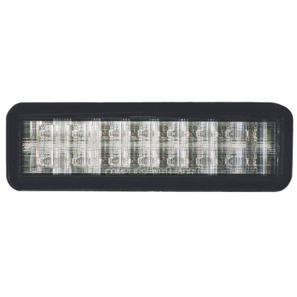 Roadvision Front Bullbar LED Indicator & Park lamp Rectangle Amber White 10-30v