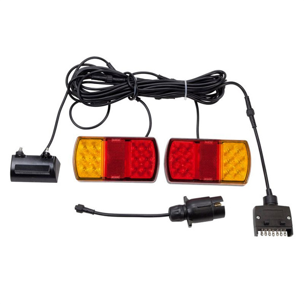 Roadvision LED Trailer Lamp Tail Lights Kit BR207K8X5 12V Stop/Tail/Ind/Ref/Lic 150x80mm