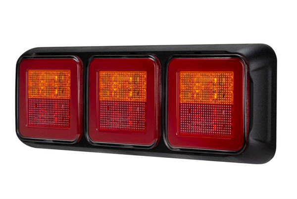Roadvision LED Rear Combination Lamp 10-30V Stop/Tail/Ind x3 Glow Park 274x100mm