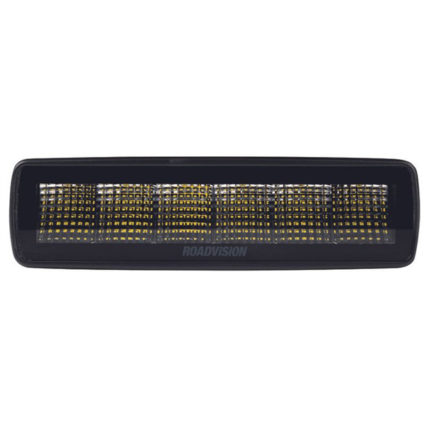 Roadvision LED Work Light Rectangular 10-30V 6x5W 35W 1975lm Flood Beam Stealth IP67 - 5 Years Warranty