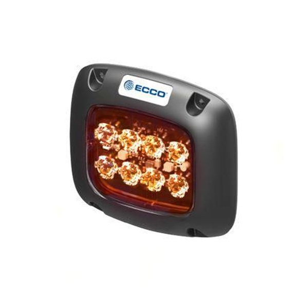 ECCO LED Bus Surface Mount Wraning Lamp 12-24V Amber - 5 years Warranty