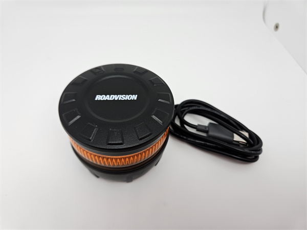 Roadvision Rechargeable LED Micro SOS Emergency Warning Beacon - Magnetic mount Rotating IP65