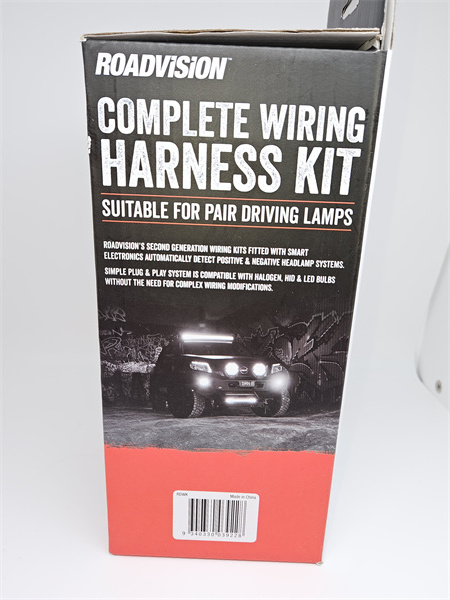 Roadvision’s LED Driving Lights Wiring Kits Wire Harness Loom Kits suit LED Light Bars or Spot Lights