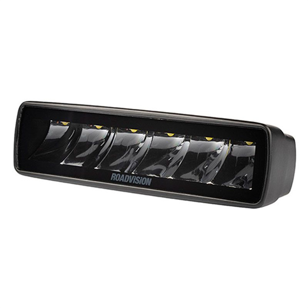 Roadvision Pair LED Driving Light Set Stealth 10-30V 6x5W 35W 1975lm IP67 Spot Beam Rect