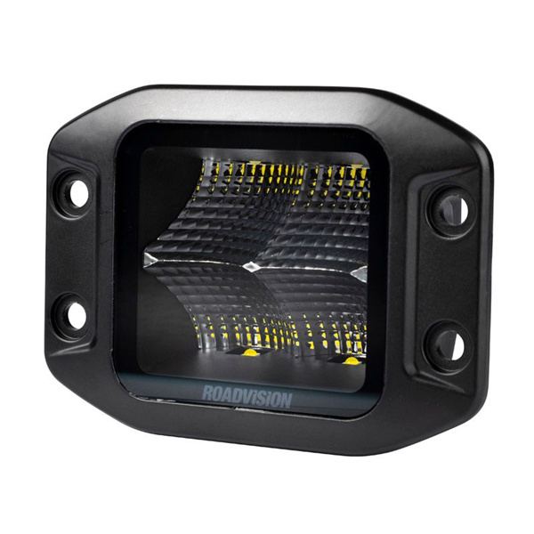 Roadvision 40W LED Work Light 110° Flood Beam 10-30V 3016lm Flush Mount IP67 - 5 Years Warranty