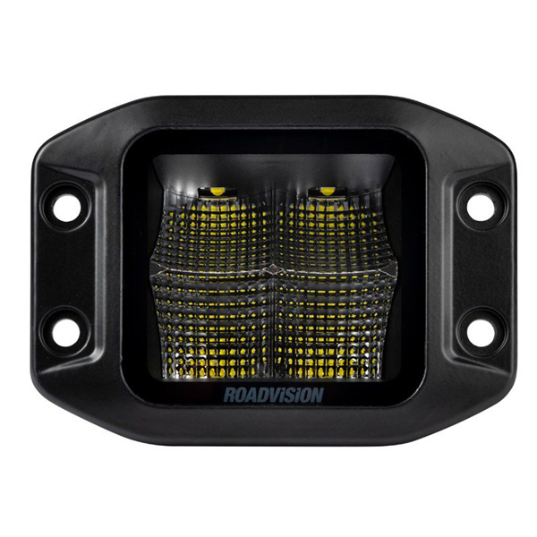 Roadvision 40W LED Work Light 110° Flood Beam 10-30V 3016lm Flush Mount IP67 - 5 Years Warranty