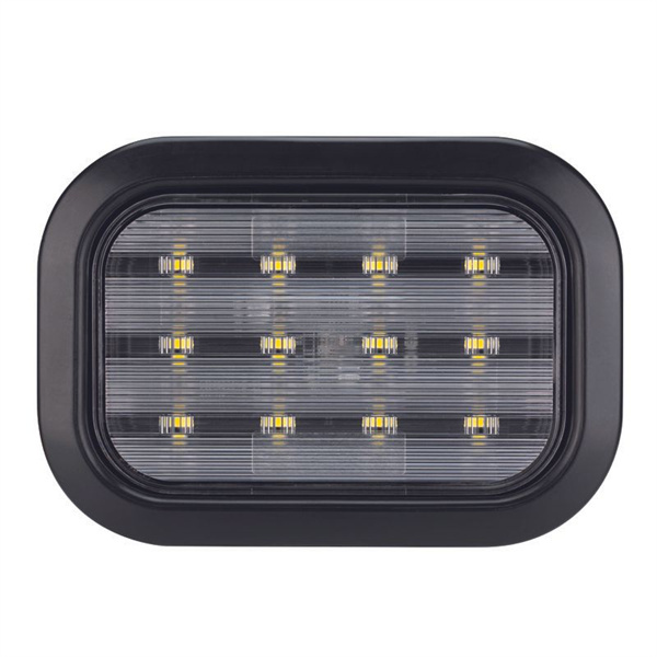 Roadvision LED Stop/Tail Lamp Rectangular 10-30V Grommet Mount Includes Grommet - 5 Years Warranty