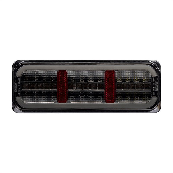 Roadvision LED Rear Combination Lamp 10-30V Stop/Tail/Ind/Rev/Ref 285x105mm Dynamic Glow Tail - 5 Years Warranty
