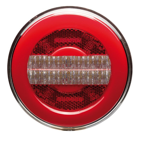 Roadvision LED Rear Combination Lamp 10-30V Tail/Rev/Ref Surface Mount 122mm Glow Tech Tail - 5 Years Warranty