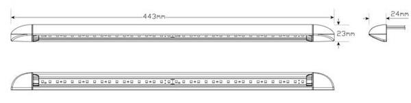 LED Autolamps 23450AWB