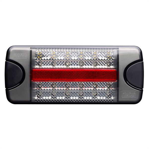  Roadvision LED Rear Combination Lamp 10-30V Stop/Tail/Ind/Rev/ Ref Surface Mount 218x92mm - 5 Years Warranty