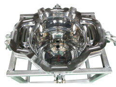 Rotational molds for ice bucket round cooler