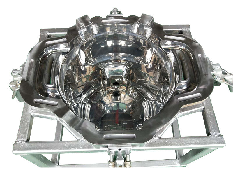 Rotational molds for ice bucket round cooler