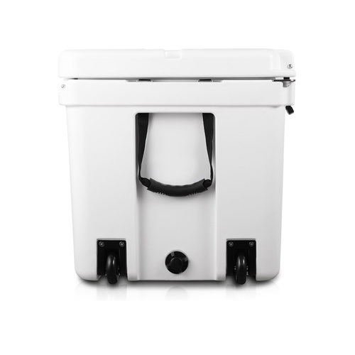 115QT rotomolded cooler with wheels and handle