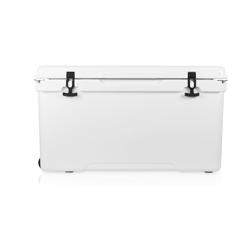 115QT rotomolded cooler with wheels and handle