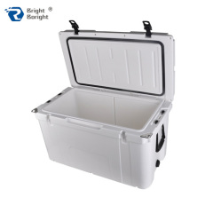 78QT rotomolded ice chest cooler,rolling cooler,wheeled cooler, wheels for choice