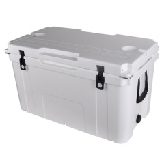 78QT rotomolded ice chest cooler,rolling cooler,wheeled cooler