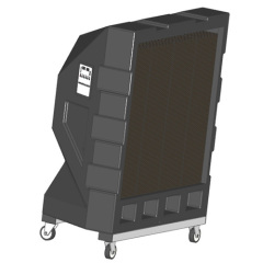 Industrial evaporative air cooler