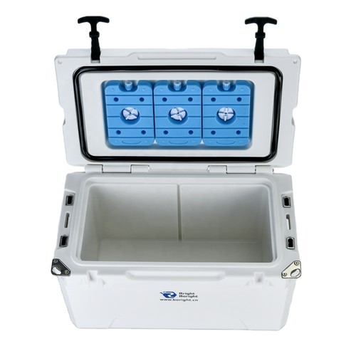 40QT rotomolded hard ice cooler chest box LLDPE PU