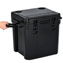 33QT rotomolded ice camping cooler box