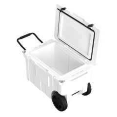 Boright 65QT large rotomolded Ice cooler box with wheels