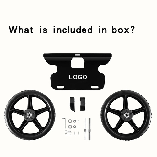 Customized Heavy-Duty Cooler Cart Kit wheels