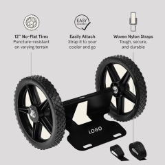 Customized Heavy-Duty Cooler Cart Kit wheels