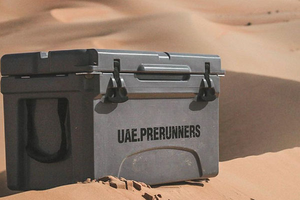 Wide-range applications for boright rotomolded ice cooler box