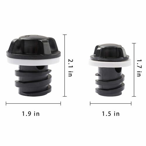 Drain Plugs Replacement for RTIC Coolers(Big&Small size)