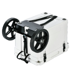 65QT Rotomolded Coolers on wheels cart