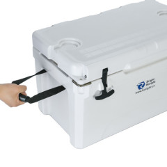 52QT rotomolded hard ice cooler box